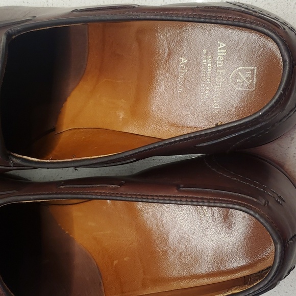 Mens ALLEN EDMONDS dress shoes (sz 12D) - Picture 6 of 8